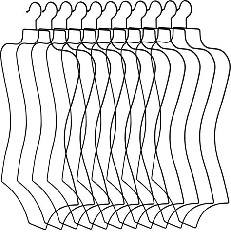 Amazon Taiyin Pcs Body Shape Bikini Hanger Wire Lingerie Hangers For Display Swimsuit