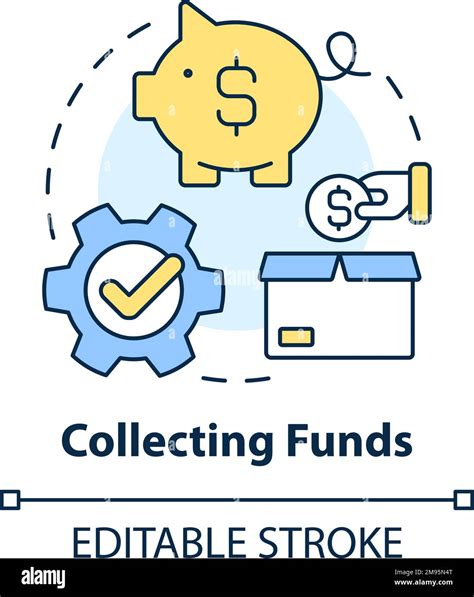 Collecting Funds Concept Icon Stock Vector Image And Art Alamy