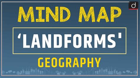 Landforms Mind Map Drishti Ias Youtube