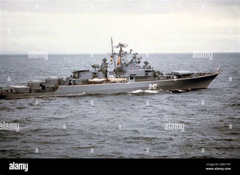 A Starboard View Of The Soviet Krivak Ii Class Guided Missile Frigate