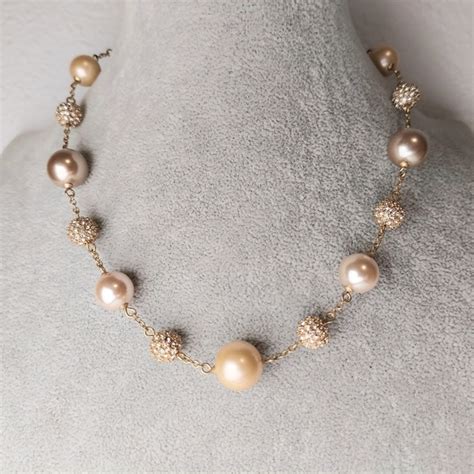 Carolee Jewelry Vintage 5inch Carolee Faux Pearl Necklace Poshmark