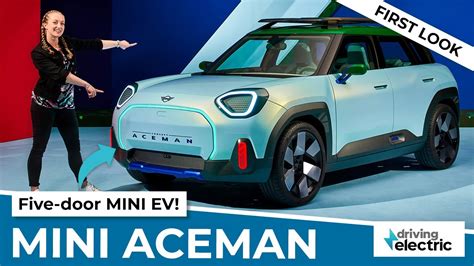 New Mini Aceman First Look At Electric Crossover Arriving In 2024