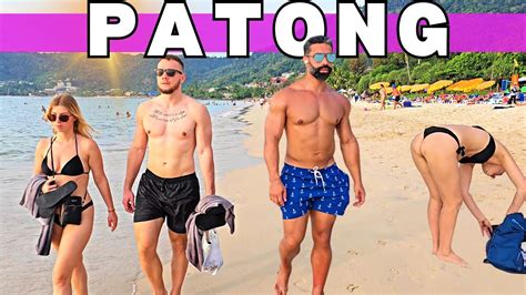 🏝️ Phuket 2024 ☀️ Patong Beach Walking Tour Youtube