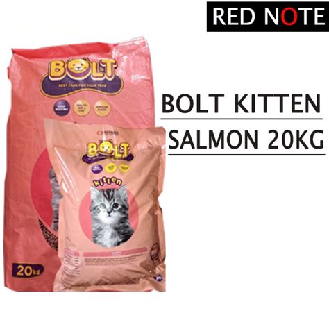 Jual Bolt Kitten Salmon 20kg Grab Gosend Shopee Indonesia