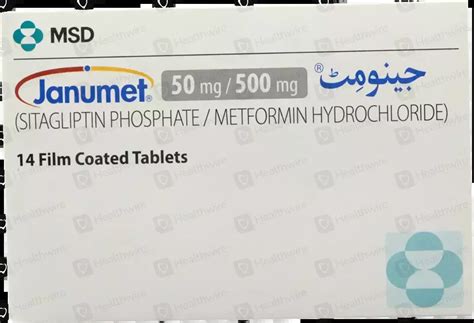 Janumet 50 500mg 14 Tablets Price In Pakistan Uses Dosage Side