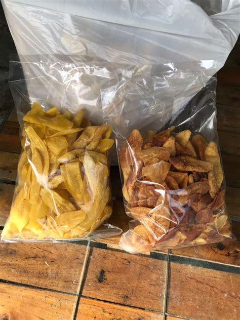 Kerepek Pisang Tanduk Food Drinks Homemade Bakes On Carousell