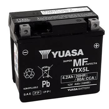 Batterie YTX9 BS SLA AGM Yuasa Moto Dafy Moto Batterie Moto