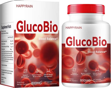 Amazon HAPPYRAIN Glucobio Capsules Glycogen Support Blood