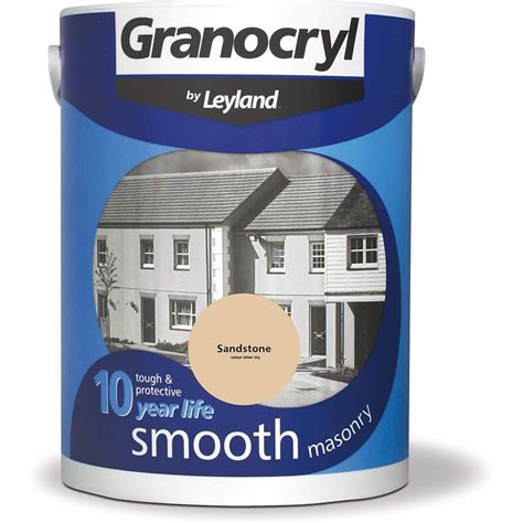 Sandstone Smooth Masonry Paint Granocryl