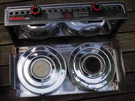 Origo 6000 Dual Burner Alcohol Stove And Oven The One On The Left