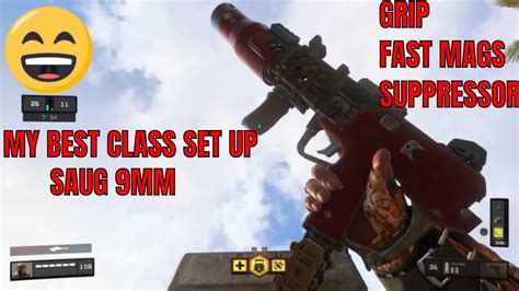 Best Class Set Up For The Saug 9mm Black Ops 4 Youtube