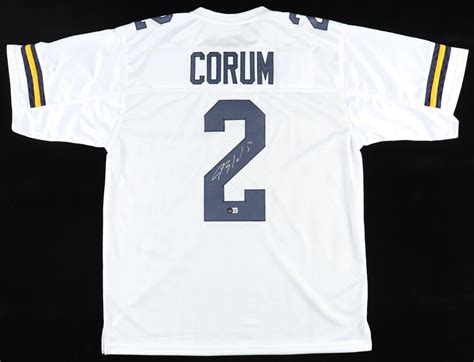 Blake Corum Signed Jersey (Beckett) | Pristine Auction