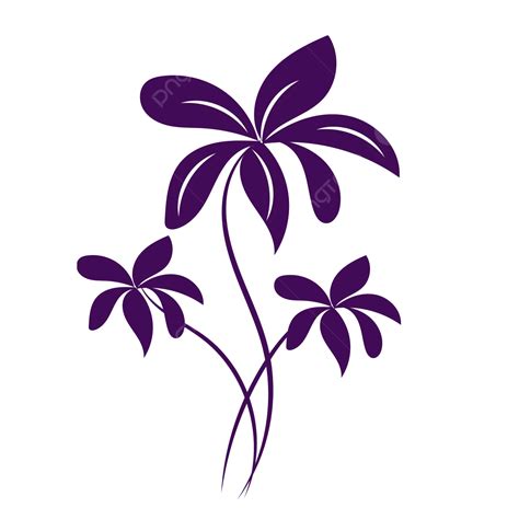 Flor Silvestre Vector Png Linda Flor Logotipo Floral Flores Png Y