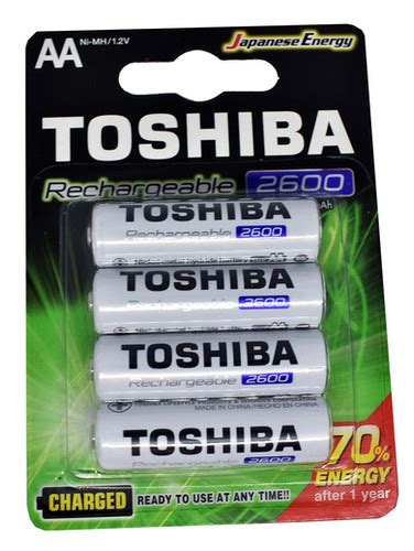 Blister Toshiba AA 1 2v 2600mAh C 4 BATTERYSHOP