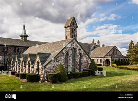 St Josephs Abbey Spencer Ma Stock Photo Royalty Free Image