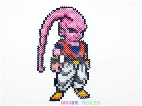 Majin Buu Dbz Perler Bead Sprite By Arcadehealer Buu Dbz Abalorios Hama Dragones