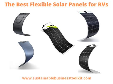 8 Of The Best Flexible Solar Panels For Rvs 2024 Full Review