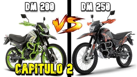 Italika Dm 200 Vs Dm 250 Ialika Parte 2 YouTube