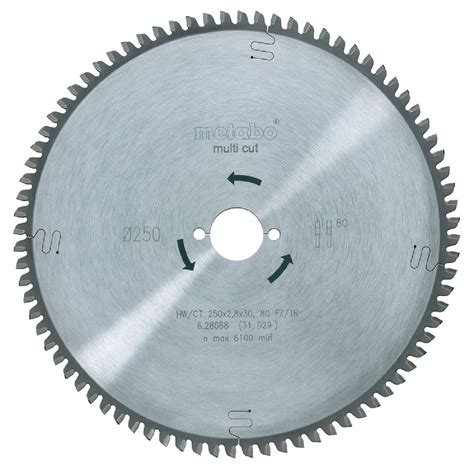 LAME DE SCIE CIRCULAIRE POUR BOIS ET MÉTAUX NON FERREUX Ø 254 MM 80