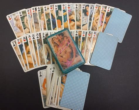 Vintage Nude Playing Cards Sweet Topless From 1990s 54 Erotic