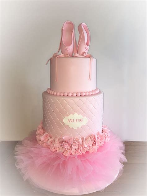 Ballerina Cake - CakeCentral.com