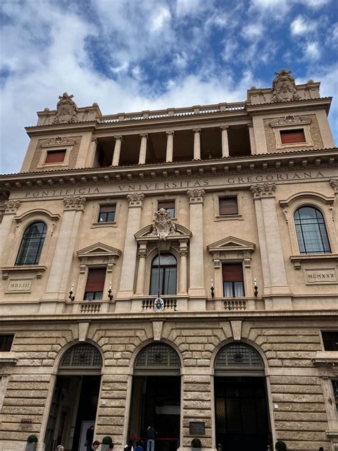 final day teaching  pontifical gregorian university  semester