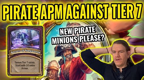 ARE PIRATES WEAK IN TIER 7 LOBBIES Pirate APM Build Hearthstone