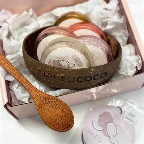 Naked Coco Gift Set Natural Perfumed Soap