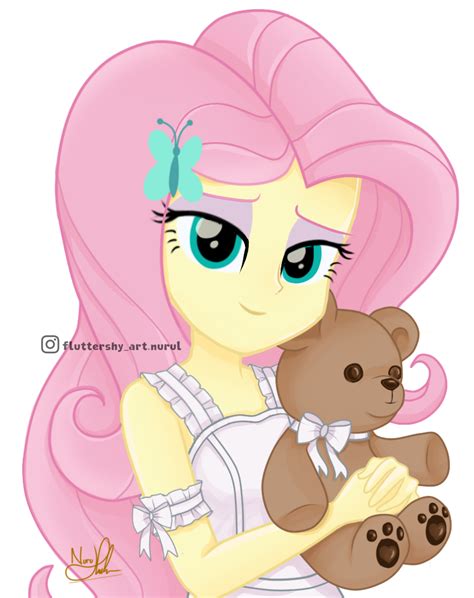 2949695 Safe Artistfluttershyartnurul Fluttershy Butterfly