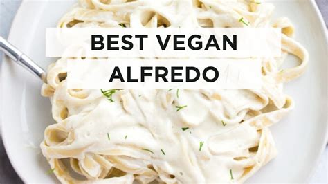 Best Vegan Alfredo Sauce Youtube