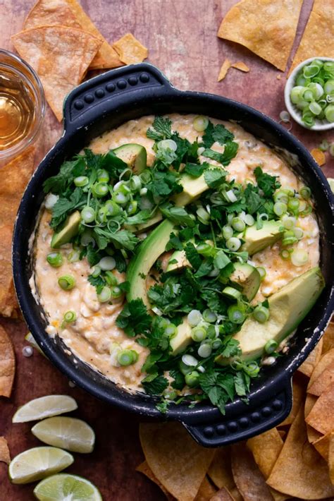 Creamy Hatch Green Chile Dip The Hearty Life