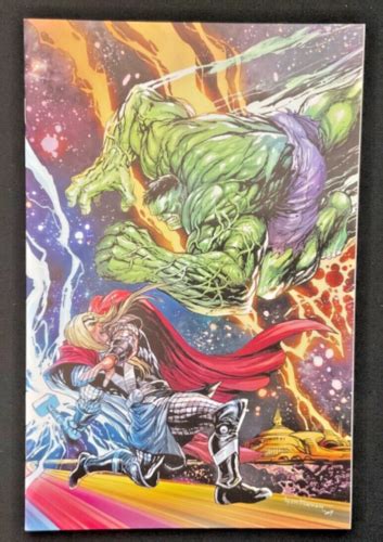 Hulk Vs Thor Banner Of War Alpha 1 Tyler Kirkham Virgin EBay