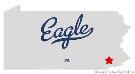 Map of Eagle, PA, Pennsylvania