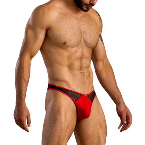 Buy Pali Sexy Mens Microfiber Underwear Thong G String T Back Masculine