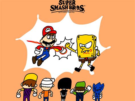 Mario Vs SpongeBob by LiamTheDunce on DeviantArt