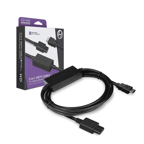 Amazon Hyperkin 3 In 1 HDTV Cable For GameCube N64 Super NES