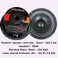 Jual Speaker Acr Inch Murah Terbaik Harga Terbaru Juni