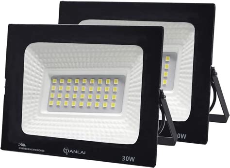 W Reflectores Led Exteriores Lampara Para Exterior Pack Equivalente