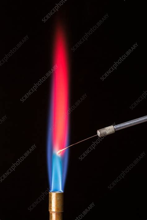 Crimson Red Flame Test