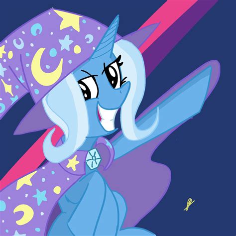 Safe Artist Blight Light Derpibooru Import Trixie Cape