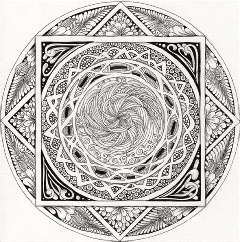 Coloriage Mandala Tout En Couleurs 62 Dessin De Mandala