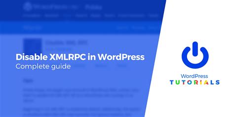 WordPress Disable XMLRPC Complete Guide Via Code Or Plugin