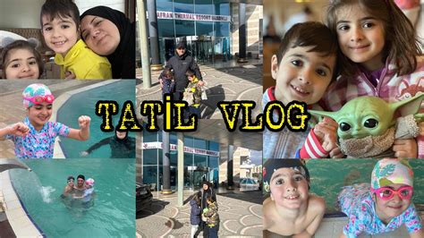 AFYON SAFRAN RESORT TERMAL OTELDE 3 GÜN TATİL TATİL VLOG 2024 SICAK