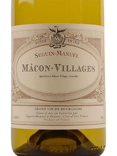 Seguin Manuel Mâcon Villages Vivino Canada