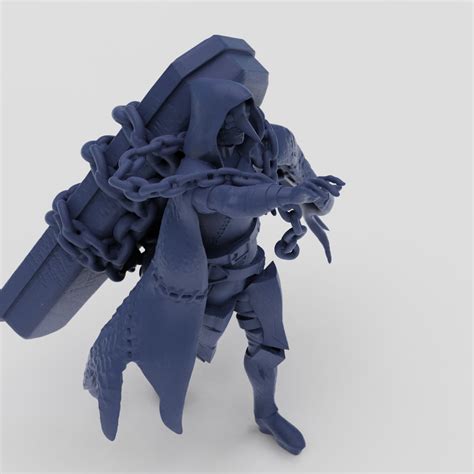 Hot Goblin Necromancer With Coffin