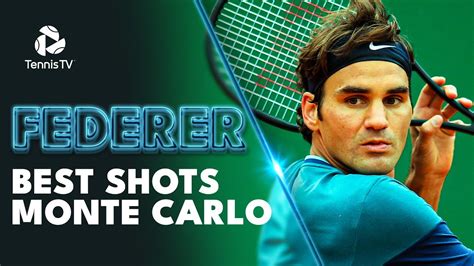 Roger Federer Best Career Shots At Monte Carlo YouTube