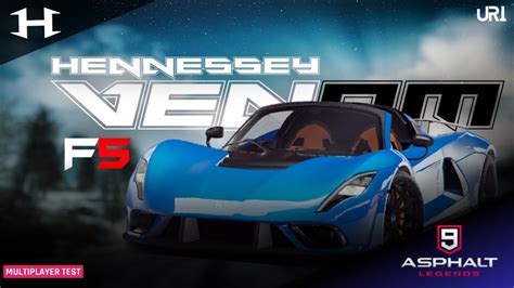 Asphalt Legends Hennessey Venom F Testing In Mp Youtube