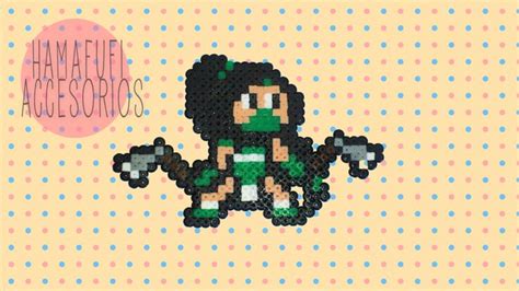 Akali League Of Legends Made With Hama Beads Hama Beads Pixel Art