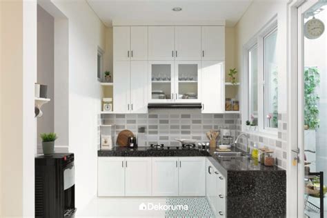 5 Inspirasi Desain Dapur Sederhana Bentuk Huruf L