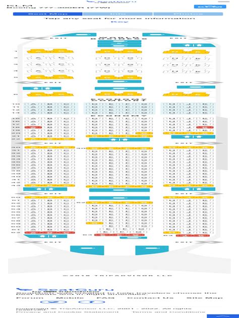 Seatguru Seat Map Klm Seatguru Pdf